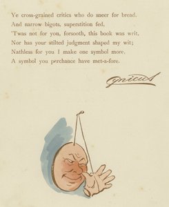 Pagina da Simboli e Metafore di Cynicus da Martin Cynicus Anderson