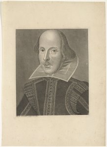 Ritratto di William Shakespeare da Martin Droeshout (II)