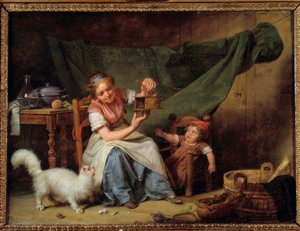 La donna e il topo da Martin Drölling
