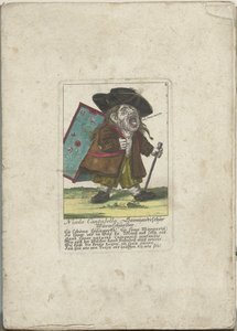Il nano Nicolo Cantabella, ca. 1710 da Martin Engelbrecht (attributed to)