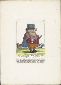 Il nano Oswald von Stroblbardt, ca. 1710