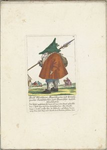 Il nano Riepl Gleichdron, ca. 1710 da Martin Engelbrecht (attributed to)