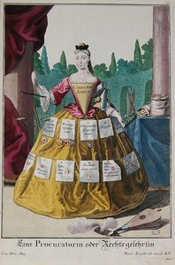 Una Donna Procuratore, c.1735