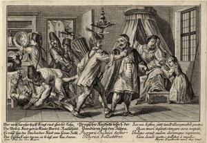 I Pandur visitano gli ebrei, ca 1756