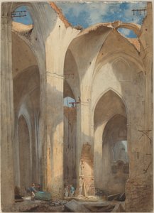 Le rovine della chiesa di San Nicolai ad Amburgo da Martin Gensler