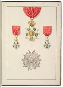 Pagina da Recueil des ordres français et étrangers