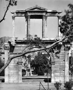 Arco di Adriano, Atene, 1937 da Martin Hurlimann