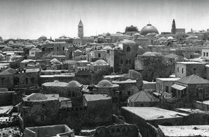 Gerusalemme e Cupola della Chiesa del Santo Sepolcro, 1937