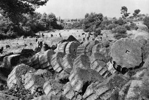 Tempio di Giove, Olimpia, Grecia, 1937