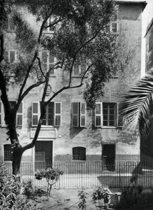 La casa dove nacque Napoleone, Ajaccio, Corsica, 1937 da Martin Hurlimann
