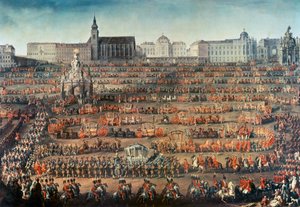 Ingresso cerimoniale di Isabella di Parma a Vienna per diventare sposa dell