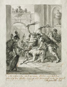 La flagellazione da Martin Johann Schmidt