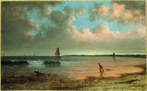Scena costiera del New England da Martin Johnson Heade