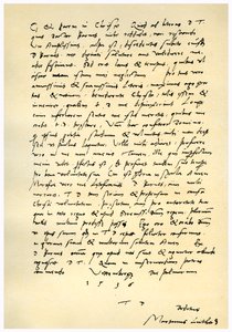 Lettera di Martin Lutero a Thomas Cromwell, 9 aprile 1536