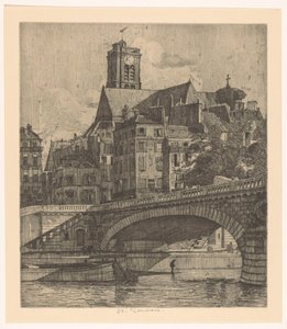 Veduta della Saint-Gervais a Parigi da Martin Monnickendam