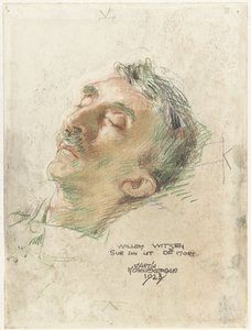 Willem Witsen sul letto di morte