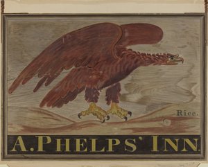 Insegna della locanda: A. Phelps, c. 1939