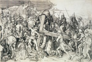 Cristo porta la sua croce da Martin Schongauer
