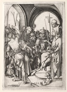 Cristo davanti al Sommo Sacerdote da Martin Schongauer