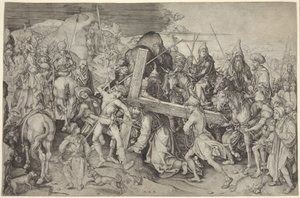 Cristo che porta la croce da Martin Schongauer