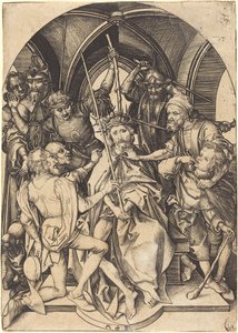 Cristo coronato di spine da Martin Schongauer