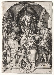 Cristo coronato di spine da Martin Schongauer