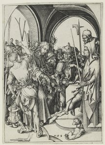 Cristo davanti ad Anna da Martin Schongauer