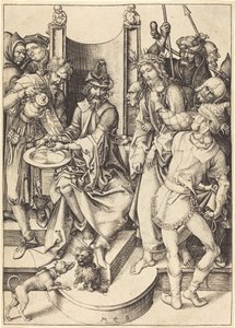 Cristo davanti a Pilato da Martin Schongauer