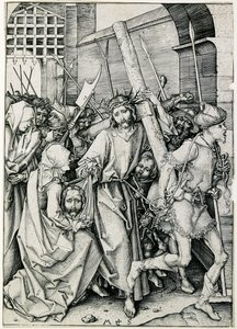 Cristo che porta la croce, fine XV secolo da Martin Schongauer