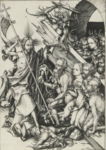Cristo nel Limbo, fine XV secolo da Martin Schongauer