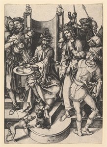 Pilato si lava le mani da Martin Schongauer