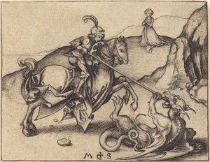 San Giorgio da Martin Schongauer