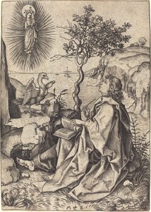 San Giovanni a Patmos da Martin Schongauer