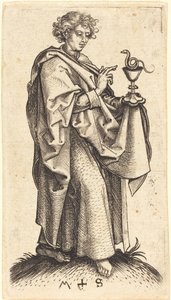 San Giovanni Evangelista da Martin Schongauer