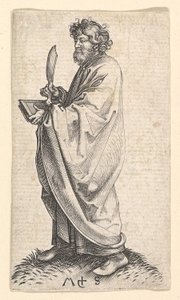 San Bartolomeo, ca. 1435-1491 da Martin Schongauer