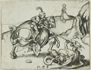 San Giorgio da Martin Schongauer