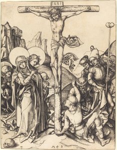 La crocifissione da Martin Schongauer