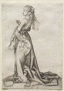 La prima delle vergini stolte da Martin Schongauer