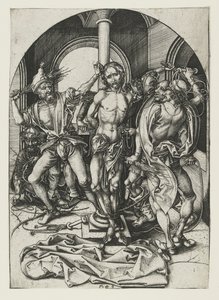 La flagellazione, fine XV secolo