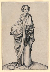 La Quarta Vergine Stolte da Martin Schongauer