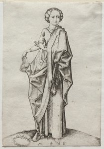 La quarta delle vergini stolte da Martin Schongauer