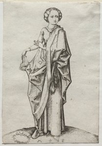 La quarta delle vergini stolte da Martin Schongauer