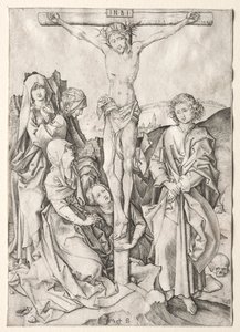 La Passione: Cristo sulla Croce da Martin Schongauer
