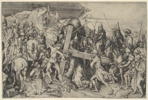 La strada per il Calvario da Martin Schongauer