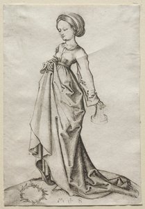 La Seconda delle Vergini Stolte da Martin Schongauer