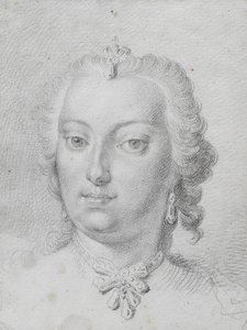 Il disegno di Maria Teresa di Martin van Meyten del 1741