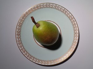 Lorenz Hutschenreuther Porcellana con Pera