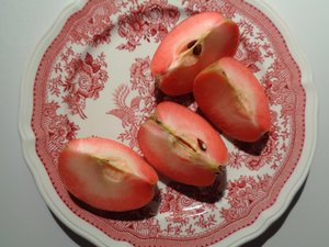 Piatto di Porcellana di Villeroy e Boch con Mela Rossa