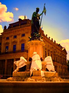 Residenza Würzburg 2 Serie di opere da Martina Konitzky