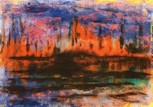 Skyline riflessi d